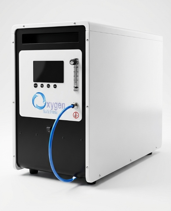Standalone 20 LPM oxygen generator that ships with every 40-inch hyperbaric chamber